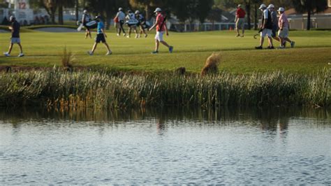 Splash! PGA Tour players hit into the water the most on these five golf ...