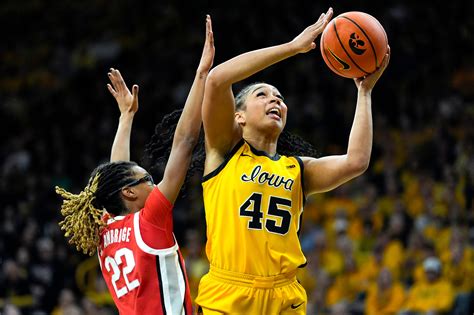 Iowa women's basketball player Taylor McCabe injured, will have MRI