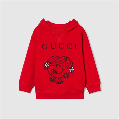 Children's cotton sweatshirt in red | GUCCI® US