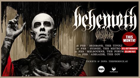 This Week! BEHEMOTH | Adelaide | The Gov, The Gov Hotel Hindmarsh ...