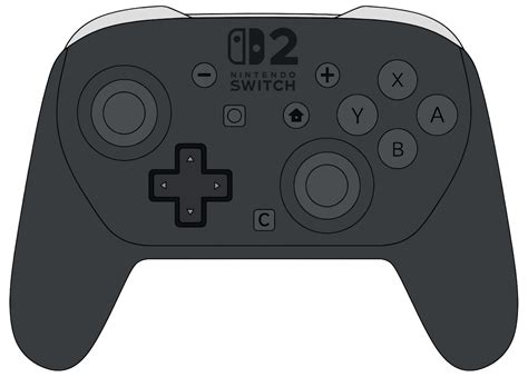 Nintendo Switch 2 Pro Controller Base by LycanRaptor on DeviantArt
