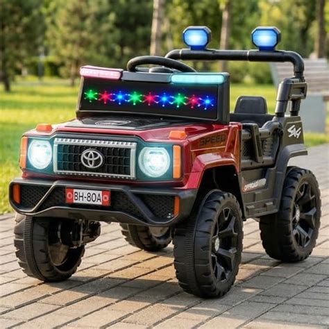 Buy Baybee TitanX Battery Operated Jeep for Kids with Parental Control ...