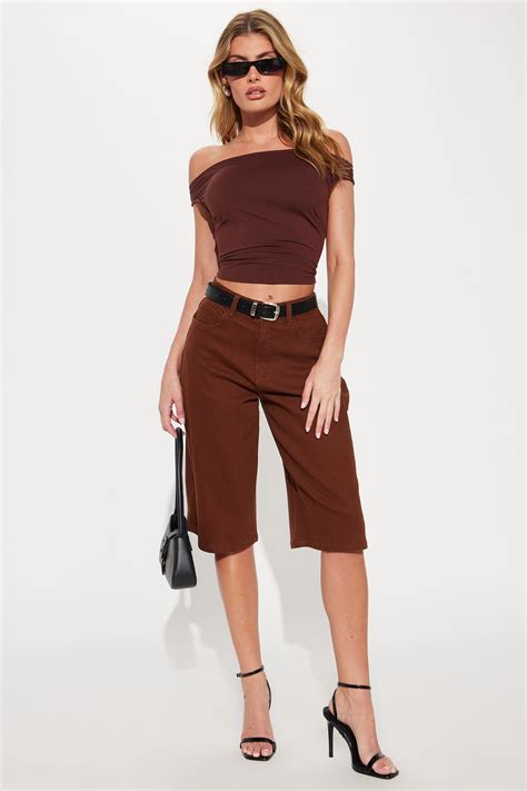 Paden Bermuda Short - Mocha | Fashion Nova