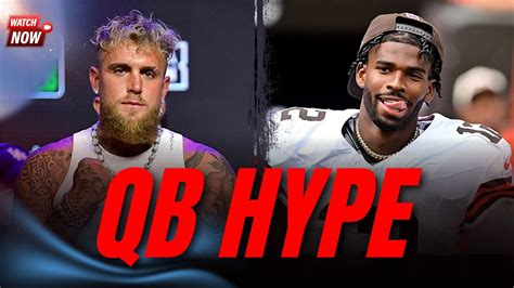 Watch: Shedeur Sanders praised by Jake Paul ahead of NFL 2026 season