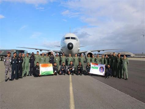 Indian Navy's P-8I aircraft arrives at Joint Base Pearl Harbor-Hickam ...