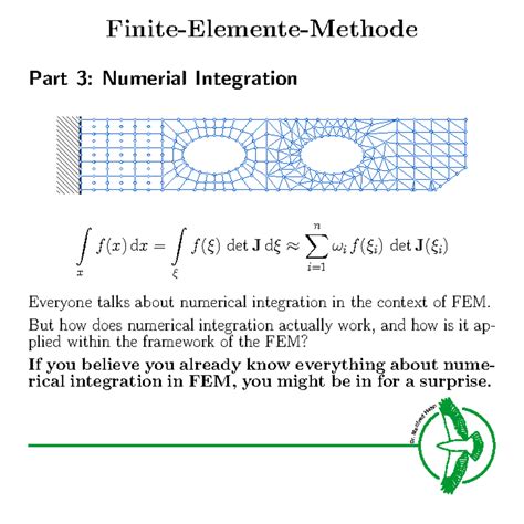 FEM 101: Numerical Integration Techniques in Finite Element Method ...