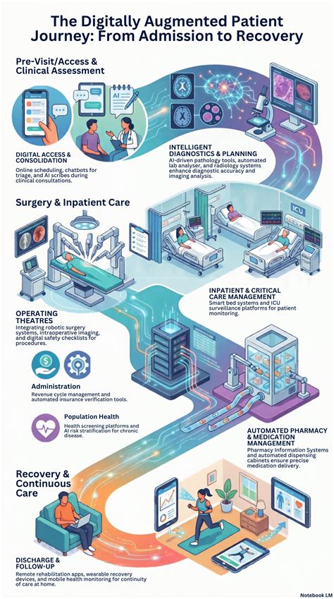The digitally augmented patient journey: From admission to recovery - HMA