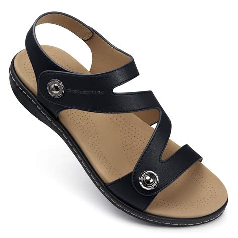 Buy TEMOFON Womens Sandals Dressy Summer: Open Toe Comfortable Walking ...