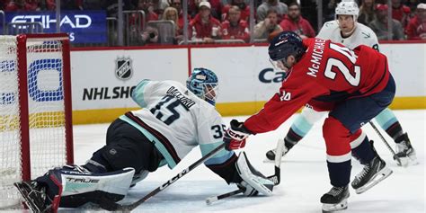 NHL Game Preview: Seattle Kraken at Washington Capitals with Line ...