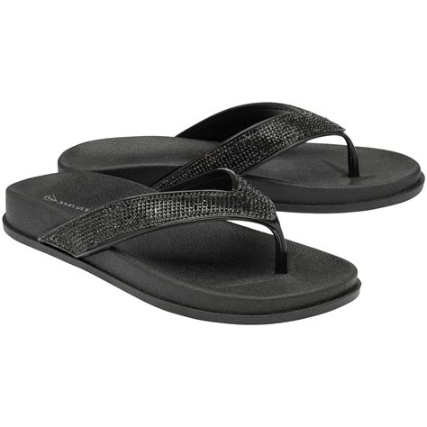 Beach Shoes Women DUNLOP WOMENS SOFT LOW WEDGE CASUAL TOE POST SUMMER ...