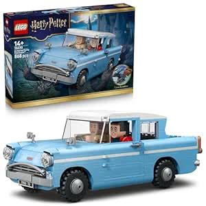 LEGO Harry Potter Enchanted Flying Ford Anglia Car Toy Building Set for ...