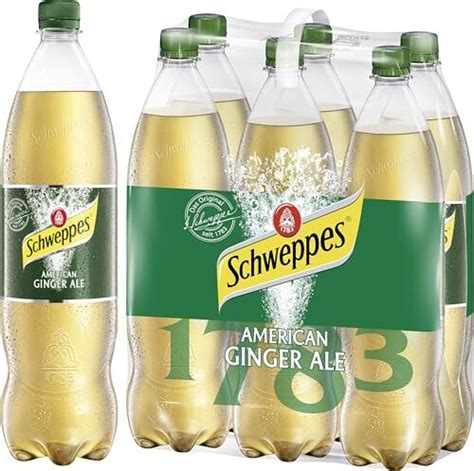 Schweppes Ginger Ale 6x1.25l ab 11,49 € | Preisvergleich bei idealo.de