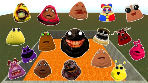 DESTROY ALL NEW 3D POU BOU'S REVENGE & ITALIAN BRAINROT FAMILY inGarry ...