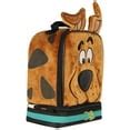Seven Times Six Lunch Bag 10 Inches Scooby Doo Face with 3D Ears Dual ...