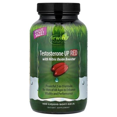 Testosterone Up Red Softgels - Irwin Naturals