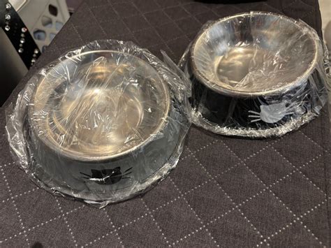 Katzennapf Set, Neu, rostfrei, für den Stubentiger🐈‍⬛(2 ... (Neu und ...