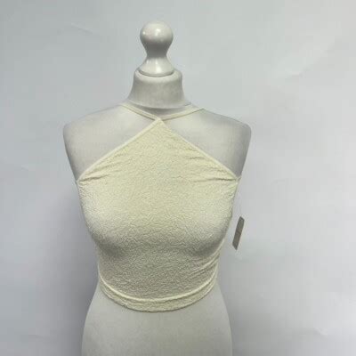 Free People She's The One Strappy Back Top. Ivory. XS/Small. New with ...