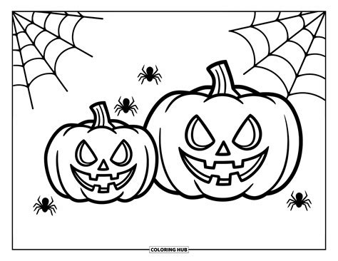 60+ Scary Pumpkin Coloring Pages for Kids & Adults (Free Printable PDFs)