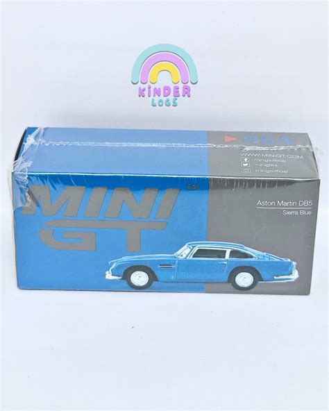 Mini GT Aston Martin DB5 Sierra Blue (Open Box) - Buy At Kinder Logs