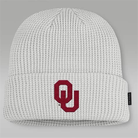 Gorro con dobladillo universitario marca Jordan para hombre Oklahoma ...