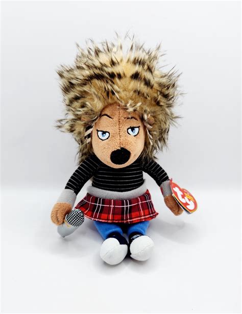 Vintage Ty Beanie Baby "ash" the Porcupine From the Movie Sing (7 Inch) *rare* - Etsy UK | Baby ...
