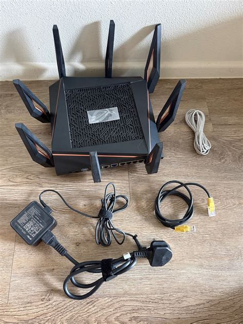 ASUS ROG Rapture GT-AX11000 Tri-Band Gaming Router, Computers & Tech ...