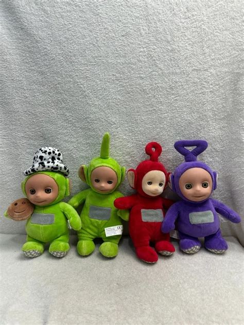 TELETUBBIES SOFT TOY plush bundle Po Dipsy Tinky Winky £16.99 - PicClick UK