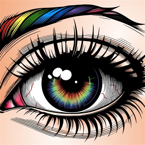 realistic eye - Color Pop