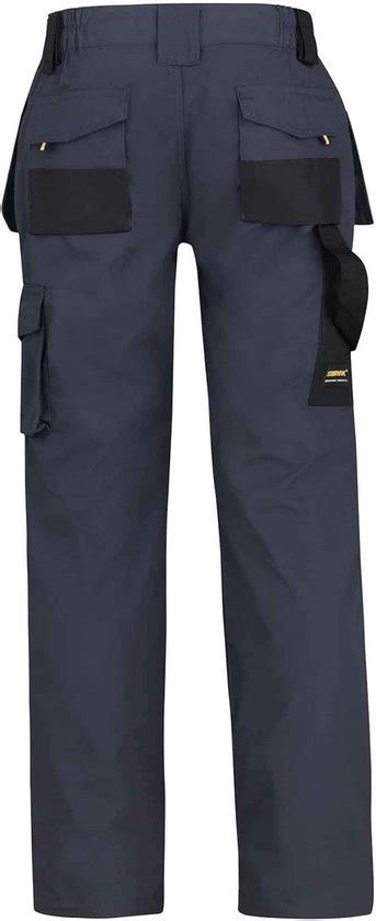 Stevige Werkbroek Heren met Verstevigde Knieën en Veel Zakken | bol