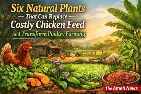 Six Natural Plants That Can Replace Costly Chicken Feed and Transform ...