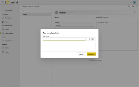 User Groups - Cedar.AI Documentation