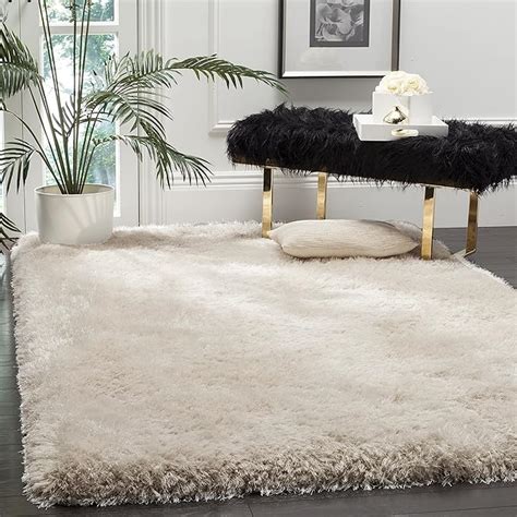Buy Premium Fluffy Shaggy Carpet for Living Room - Non-Shedding ...