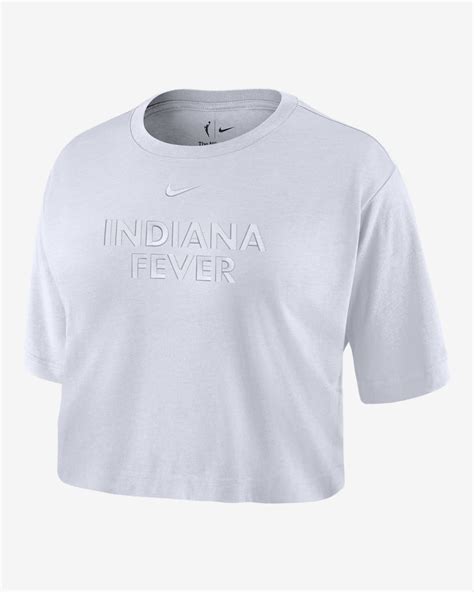 Playera Nike de la WNBA cropped para mujer Indiana Fever. Nike.com