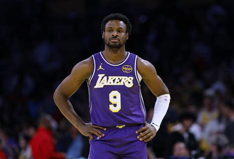 Los Angeles Lakers Announce Bronny James Roster Move