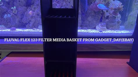 Cestino Multimediale Fluval Flex 123 Reef-print Per Acquario Fluval Set ...