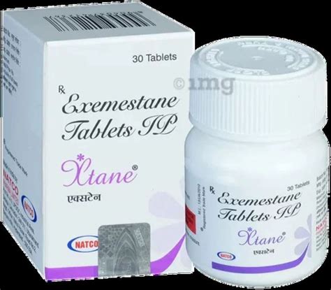 Xtane Exemestane 25 Mg Tablets (30 Count) at ₹ 980/bottle in Nagpur ...
