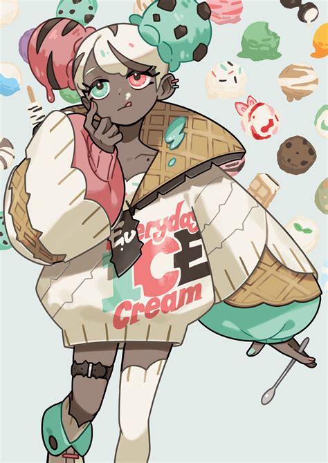 Safebooru - 1girl absurdres asymmetrical legwear commentary request dark-skinned female dark ...