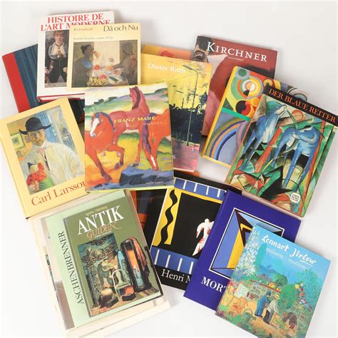 BOOKS, art literature and catalogues, approx. 23 volumes and booklets. Books, Maps & Manuscripts ...