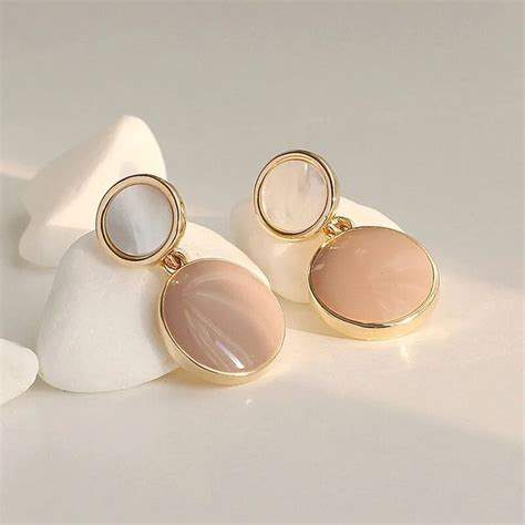 Drip Glazed Earrings, Feminine Style, Korean Personality, Cold Style ...