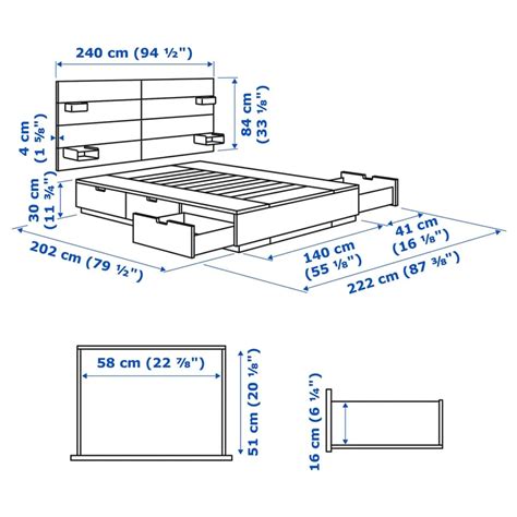 IKEA double bed for sale in Offaly for €265 on DoneDeal