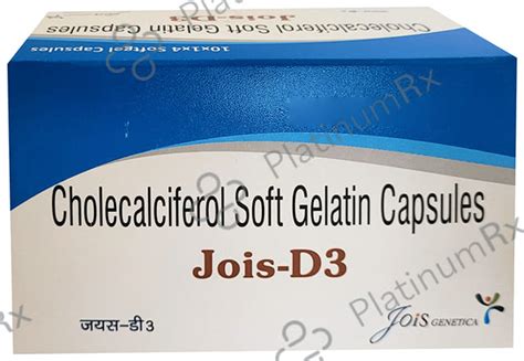Jois-D3 Soft Gelatin Capsule - Save 45% on Substitute Medicine