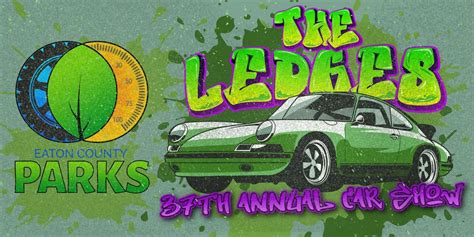 The 37th Annual Ledges Car Show, Fitzgerald Park, Grand Ledge, 11 July ...