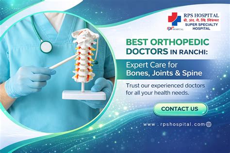 Best Orthopedic Doctors in Ranchi: Expert Care for Bones, Joints & Spine