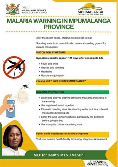 Floodwaters bring increased malaria risks to Mpumalanga | Mpumalanga News