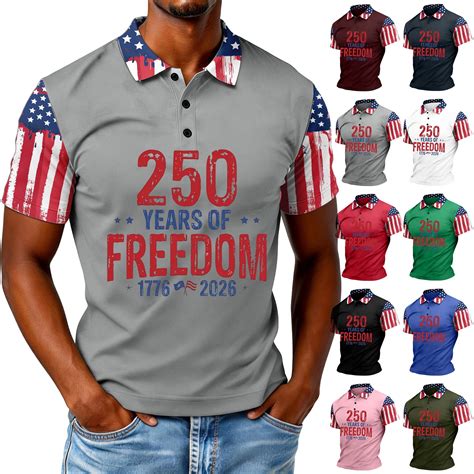 250th Anniversary US Man's T-Shirt America 250 Anniversary Shirts 4th of July Independence Day ...