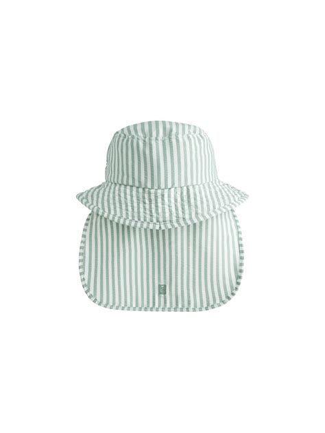 Buy Liewood Blue Damona Seersucker Sun Hat from Next India