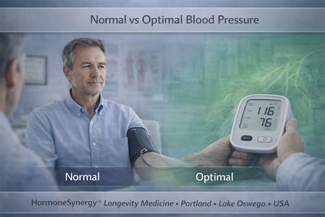 Normal vs Optimal Blood Pressure | Longevity Medicine Perspective – HormoneSynergy