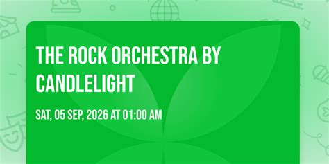 The Rock Orchestra By Candlelight, DECC Symphony Hall, Duluth, 5 ...