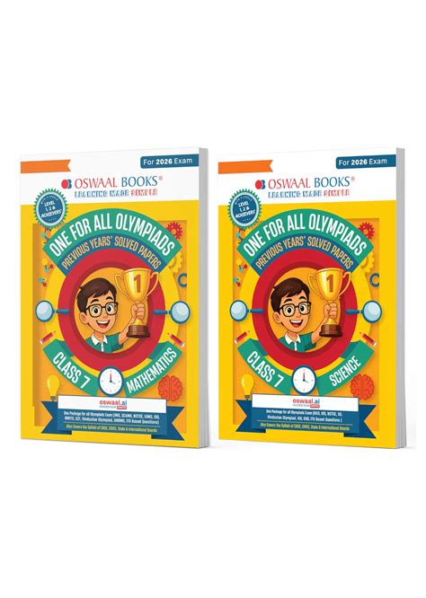 One For All Olympiad Chapter Wise Previous Yearss Solved Papers ...