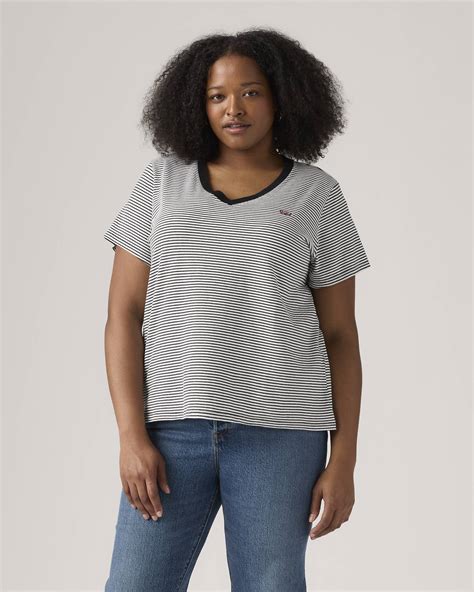 The Perfect V-neck (plus Size) - Multi Colour | Levi's® IE